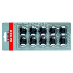 A set of magnets 30 mm black 10 pieces