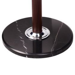 BRABIX / Stand-hanger "CR-282", metal / marble, 1.8 m, on a disc with a diameter of 36 cm, 6 hooks + 4 additional hooks, brown