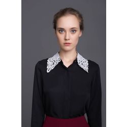 Lace shirt collar #20