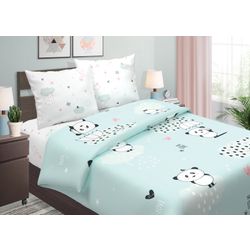 ВладЛен / VladLen / Bed linen from poplin Russian "Bublik"