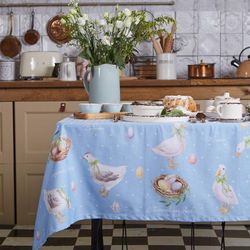 Этель / Tablecloth Easter joys 220x147 cm, 100% cotton, twill 190 g / m2