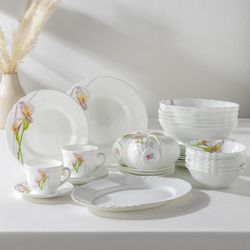 Доляна / Doliana / Dinner set "Marvelous calla lilies", 37 items
