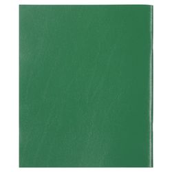 STAFF / Notebook bumvinyl, A5, 48 sh., Staple, offset No. 1, cage, with fields, GREEN / 10 pcs.