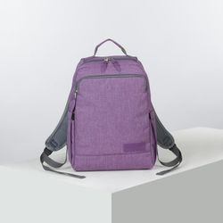 RISE / Backpack with zip compartment