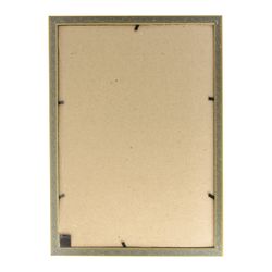 The frame 21х30 cm пластик, багет 16 mm, BRAUBERG "HIT5", золото, стекло