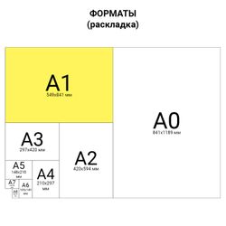 GOZNAK / Whatman A1 (610 x 860 mm), 1 sheet, density 200 g / m2, St. Petersburg, packing of 100 sheets, watermark