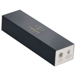 PARKER Set "Jotter Stainless Steel CT": blauer Kugelschreiber und Druckbleistift