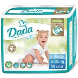 DADA / Baby diapers Extra Soft (JUNIOR) (pack of 39 pcs.) 15-25 kg, No. 5
