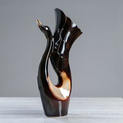 Керамика ручной работы / Vaso de chão "Swan"