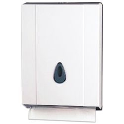 KSITEX / Towel dispenser (System H2) Interfold, white
