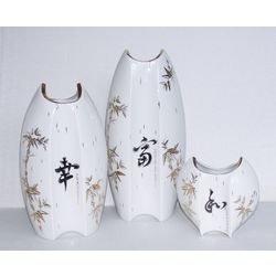 Дельта-Х / Vase "Trio", set of 3 pieces, author's