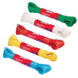 YORK / Plastic cord (rope) for linen, 20 m, assorted color