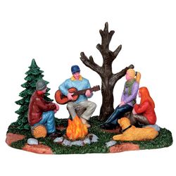 Table composition 'Campfire songs', 15x10 cm, LEMAX