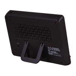 Meteorological station BRESSER MeteoTrend Colour, temperature sensor, hygrometer, clock, alarm clock, black