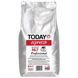 TODAY / Coffee beans Espresso "Blend No. 7" natural, vacuum packing 1000 g