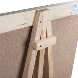 The chalk Board on tripod (42х45 cm) with chalk and sponge, black, PYTHAGORAS