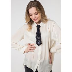 Lace tie "Business style" black