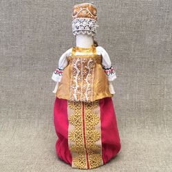 Усадьба Чернаково / Collectible doll in the national maiden costume of the Mezensky district