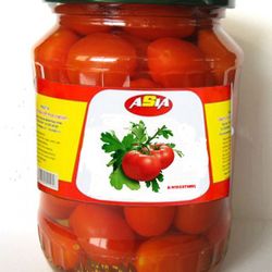 Pickled baby tomato in jars 540ml