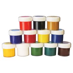 BEAM / Gouache "Classic" 12 colors of 20 ml, without brush, cardboard package