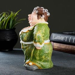 Хорошие сувениры / Piggy bank "Mother-in-law in a green robe"