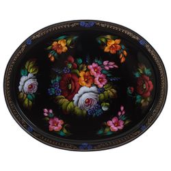 Жостово / Tray, author Dubova T. 51x41 cm