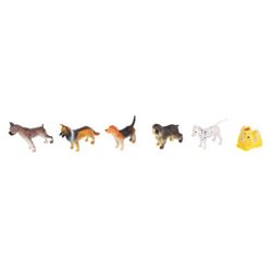 Играем вместе / Let's play together / Set of toys from plastisol "Dogs"