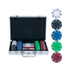 GamesDealer / Poker Set 200 Chips No Denomination - Discounted