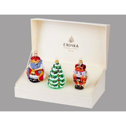 Ёлочка / Set of Christmas tree figures "Musical tale"