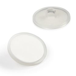 Fixing MBR round-RT, set of 100 PCs., transparent, 2-sided adhesive tape, maximum load 0.5 kg