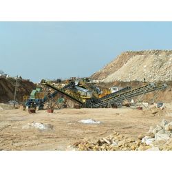 Crushing and screening complex DSK