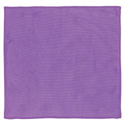 ЛАЙМА / Paño para cristales y espejos, microfibra lisa, 30x30 cm, violeta