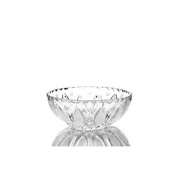Гусевской Хрустальный завод / Crystal salad bowl "Bead" small colorless