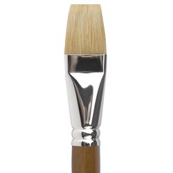 Brush art is a professional ART BRAUBERG "CLASSIC", the bristle brush, flat, No. 30, long handle