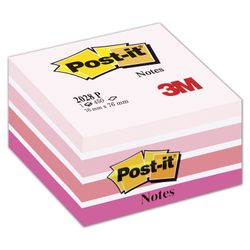 POST-IT / Self-adhesive block (sticker) ORIGINAL "Pink Pastel" 76x76 mm, 450 sheets, assorted