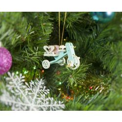 Toy Christmas tree "Children's bike with trunk" 56GG64-25804 Heart