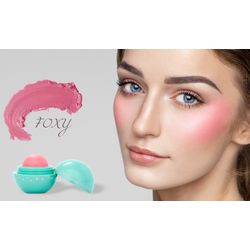 3 in 1 tool for lips, cheeks and eyelids OMOROSE ROSEY GLOW-RADIANT