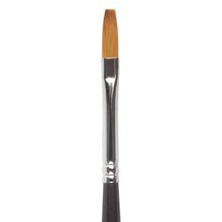 Brush art is a professional ART BRAUBERG "CLASSIC", synthetic soft, under columns, flat No. 4, short handle