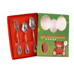 Павловский завод / Pavlovsk plant / Children's cutlery set, 3 pieces
