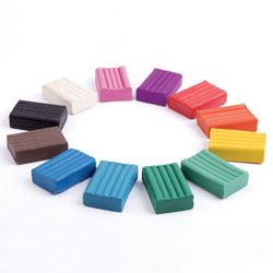 Nhựa dẻo cổ điển NHÂN VIÊN \ PIFAGOR, 12 màu, 120 g, gói các tông
