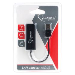 GEMBIRD / RJ-45 - USB 2.0 adapter for connecting to a local network and the Internet