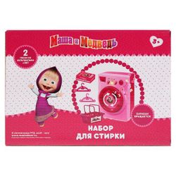 Играем вместе / Cùng chơi / Bộ đồ chơi giặt giũ "Masha and the Bear"