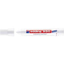 EDDING / Edding / Industriemarker, Pigmentpaste, 10 mm Weiß