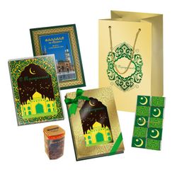 Chocolate gift set with greeting