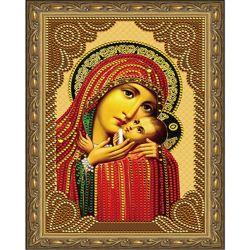 Опт-картина / Mosaico di diamanti 20x30 Kasperovskaya Icona della Madre di Dio