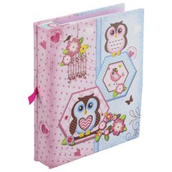 BRAUBERG / Notebook "Owlets", 56 sheets A5 (133x178 mm), hardcover, frame + album, gift wrapping, line
