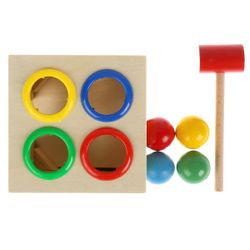 Буратино / Pinocchio / Toy-knocker "Three cats. We play balls"