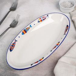 Доляна / Doliana / Dish "Emelya", 28 × 14.5 × 3.5 cm