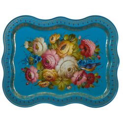 Жостово / Tray, author Solomatina N. 51x40 cm