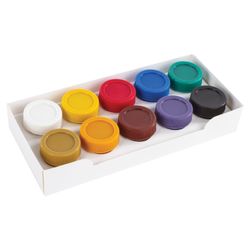 ЮНЛАНДИЯ / Gouache "YOUNG WIZARD" 10 colors of 20 ml, top quality, without brush, cardboard box